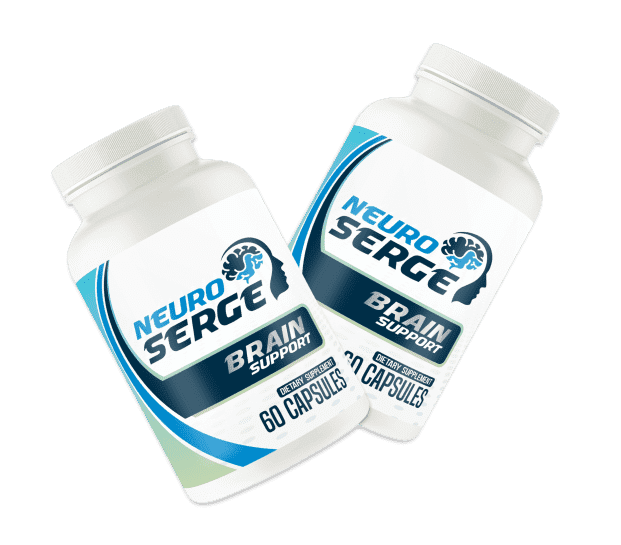 Neuro Serge brain support supplement bottle with 60 capsules